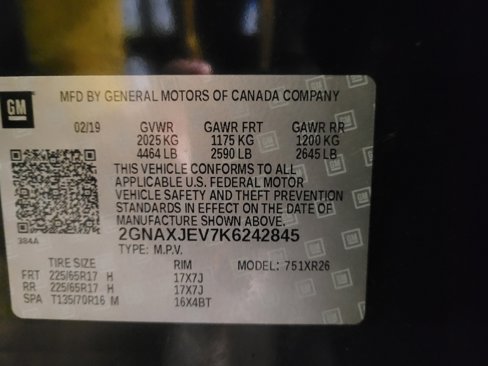 Used 2019 Chevrolet Equinox LT image 33