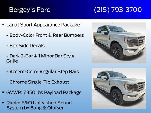Certified 2023 Ford F150 Lariat w/ Equipment Group 502A High image 12