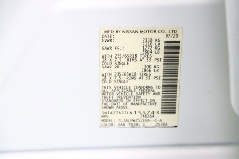 Used 2020 Nissan Murano S w/ Technology Package image 31