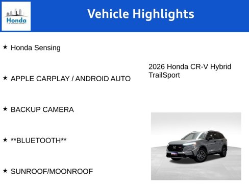New 2026 Honda CR-V TrailSport image 7