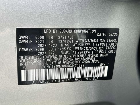 Used 2025 Subaru Ascent Bronze Edition image 14