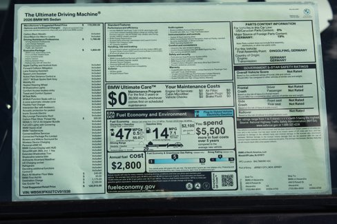 New 2026 BMW M5 w/ Executive Package image 2