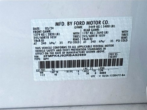 Used 2024 Ford Edge SEL image 34