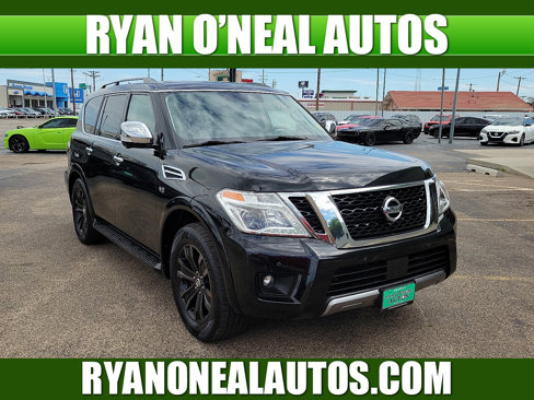 Used 2019 Nissan Armada Platinum w/ Captain's Chairs Package image 1