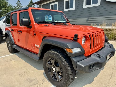 Used 2018 Jeep Wrangler Unlimited Sport S image 2