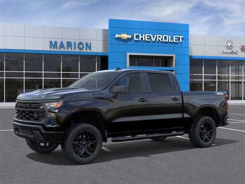 New 2026 Chevrolet Silverado 1500 Custom Trail Boss w/ Dark Appearance Package image 2