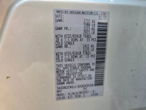 Used 2020 Nissan Pathfinder SL image 26