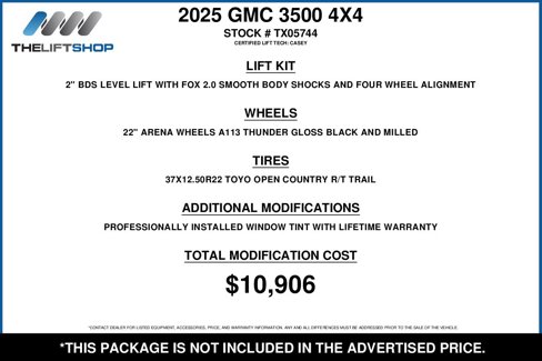 Used 2025 GMC Sierra 3500 SLT w/ SLT Convenience Package image 2