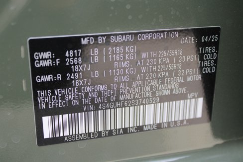 New 2025 Subaru Crosstrek 2.5i Sport w/ Crosstrek Mirror Package image 41