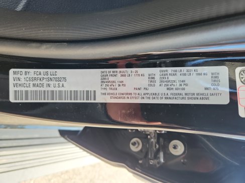 New 2025 RAM 1500 Tungsten w/ Off Road Group image 26
