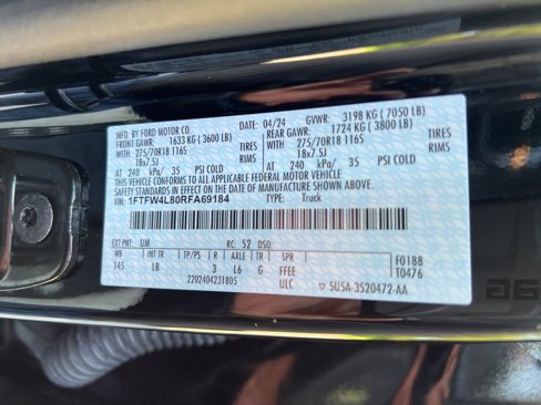 Used 2024 Ford F150 Tremor w/ Tow/Haul Package image 47