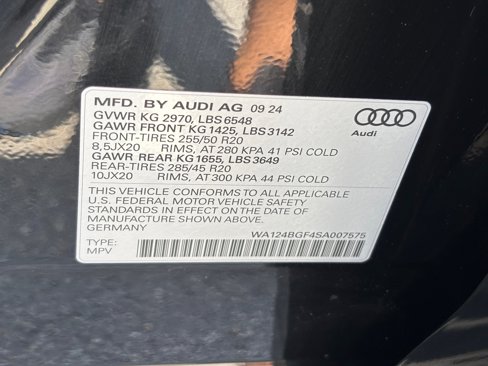 Used 2025 Audi Q6 e-tron Premium Plus w/ Premium Plus image 33