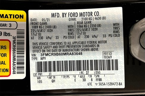 Used 2021 Ford Bronco Sport Big Bend w/ Big Bend Package (96B) image 19