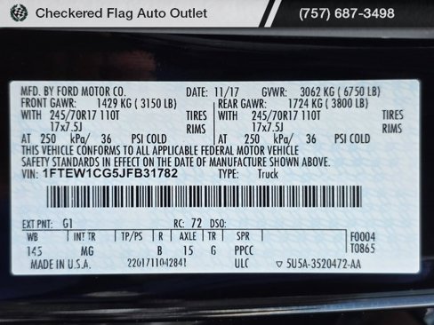 Used 2018 Ford F150 XLT image 46
