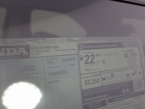 New 2026 Honda Odyssey EX-L image 28