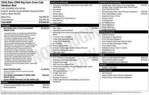 New 2026 RAM 2500 Big Horn image 2