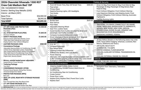 New 2026 Chevrolet Silverado 1500 RST image 4