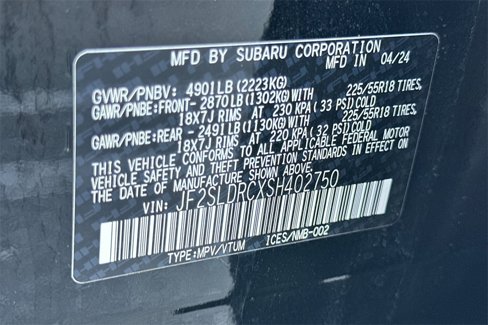 Certified 2025 Subaru Forester Limited image 35