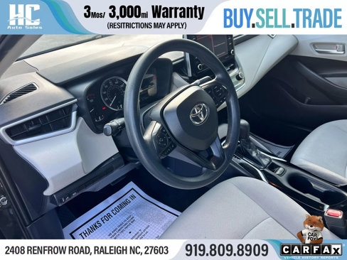 Used 2021 Toyota Corolla LE w/ Carpet Mat Package (TMS) image 13