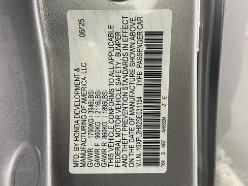 Used 2025 Honda Civic Sport image 26