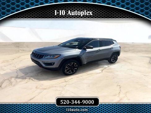 Used 2021 Jeep Compass Trailhawk image 1