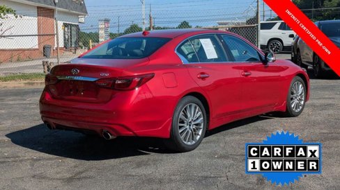 Certified 2022 INFINITI Q50 Luxe w/ Cargo Package image 3