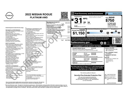 Used 2022 Nissan Rogue Platinum w/ Head-Up Display Package image 34