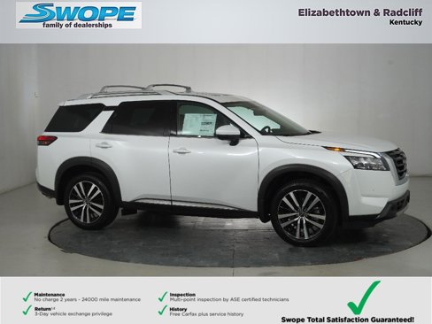New 2025 Nissan Pathfinder Platinum w/ Cargo Package image 1