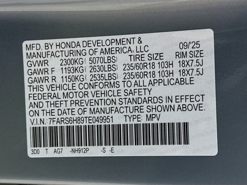 New 2026 Honda CR-V Sport-L image 30