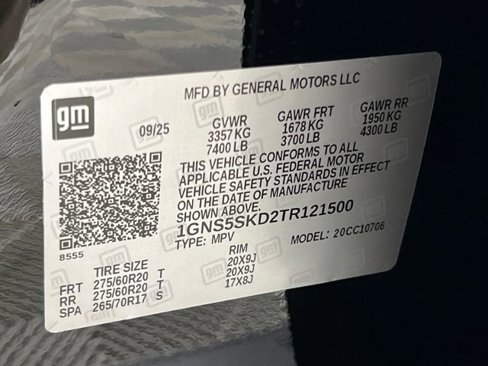 New 2026 Chevrolet Tahoe Premier w/ Sun And Tow Package image 24