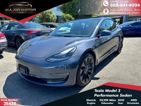 Used 2023 Tesla Model 3 Performance image 1