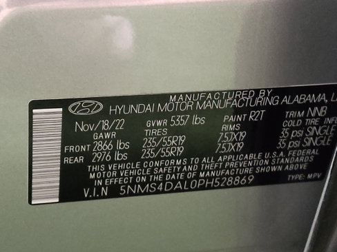 Used 2023 Hyundai Santa Fe Limited image 33
