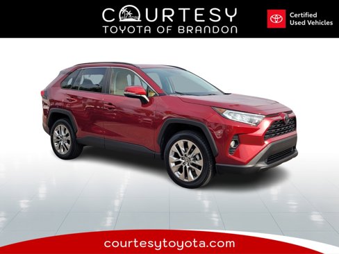Certified 2021 Toyota RAV4 XLE Premium image 1
