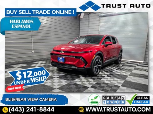 Used 2025 Chevrolet Equinox EV LT w/ Comfort Package image 1