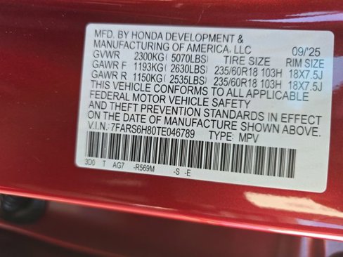 New 2026 Honda CR-V Sport-L image 37