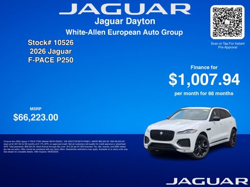 New 2026 Jaguar F-PACE R-Dynamic S image 6
