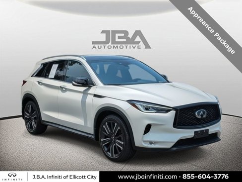 Certified 2022 INFINITI QX50 Luxe w/ Appearance Package image 1