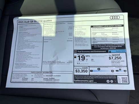 New 2025 Audi Q8 Premium image 32