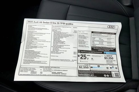 New 2025 Audi A6 Premium Plus image 38