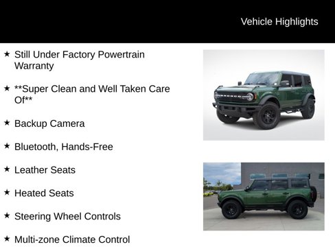 Certified 2023 Ford Bronco Wildtrak image 11