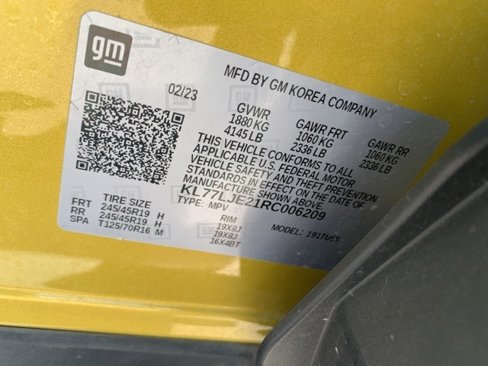 Used 2024 Chevrolet Trax RS w/ Sunroof Package image 34