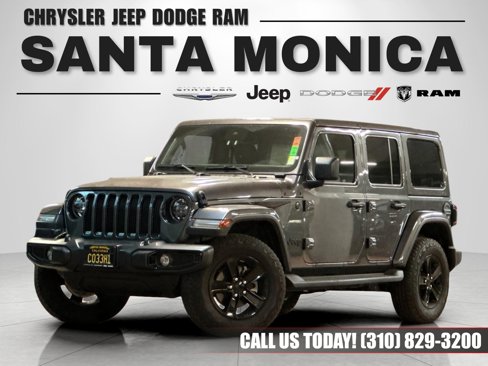 Certified 2021 Jeep Wrangler Unlimited Sahara image 1