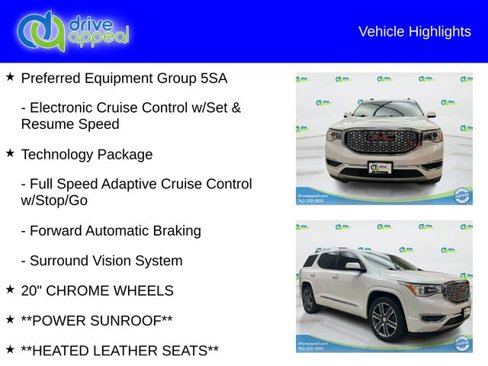 Used 2018 GMC Acadia Denali w/ Technology Package image 6