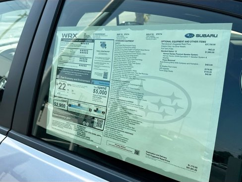 New 2025 Subaru WRX Premium image 12