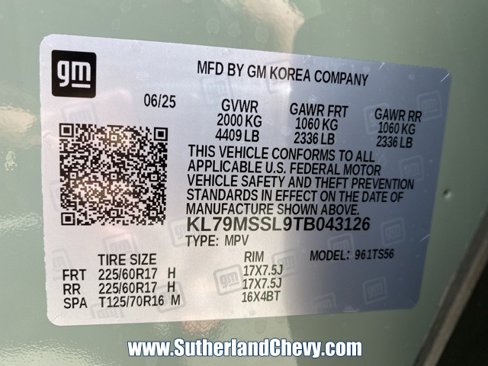 New 2026 Chevrolet TrailBlazer ACTIV w/ Convenience Package image 49