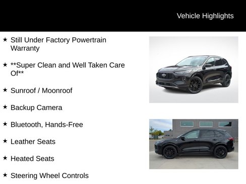 Certified 2024 Ford Escape ST-Line Elite w/ Premium Technology Package image 11