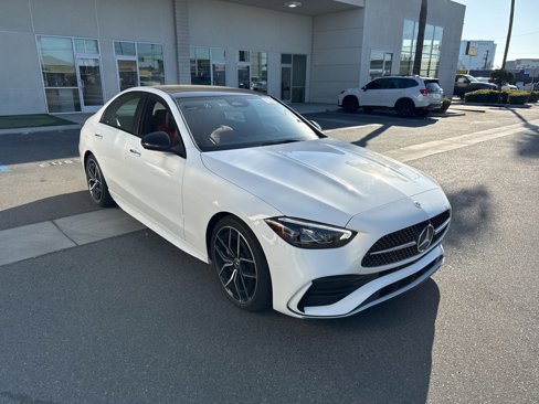 Used 2022 Mercedes-Benz C 300 Sedan w/ AMG Line w/ Night Package image 1