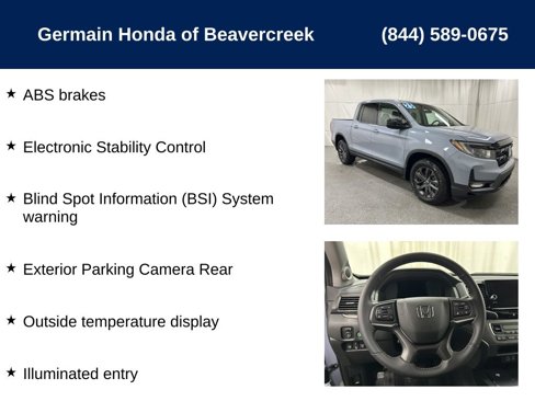 Certified 2025 Honda Ridgeline Sport image 10