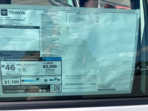 New 2026 Toyota Camry XLE image 33