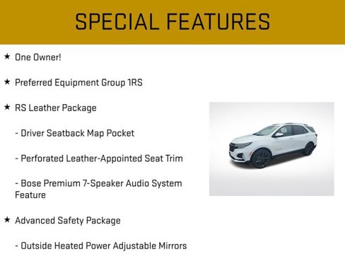 Used 2022 Chevrolet Equinox RS w/ RS Leather Package image 6